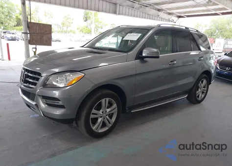 2015 Mercedes-Benz Ml 350 4Matic из США, поврежденный, VIN 4JGDA5HB4FA503630